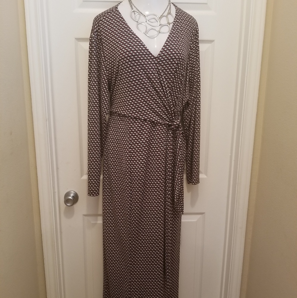 Cato Faux Wrap Dress